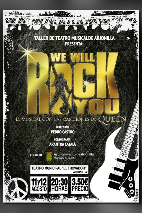 Cartel de We Will Rock You