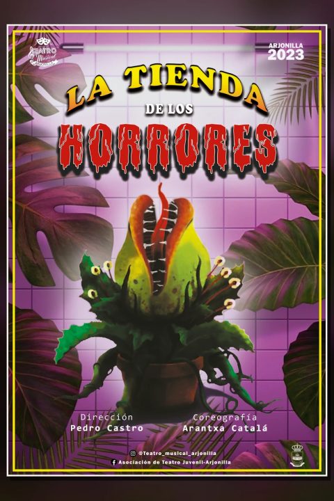 Cartel de La pequeña tienda de los horrores
